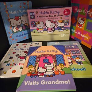 Vintage Hello Kitty: A Treasure Box of Books by Sanrio/Abrams; 5 hardcover books